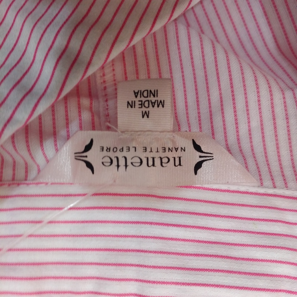 Nanette Lepore Medium Button Down Cold Shoulder - image 8